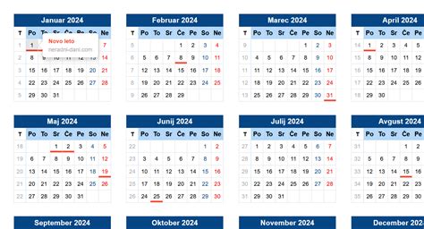 lunin koledar za leto 2024